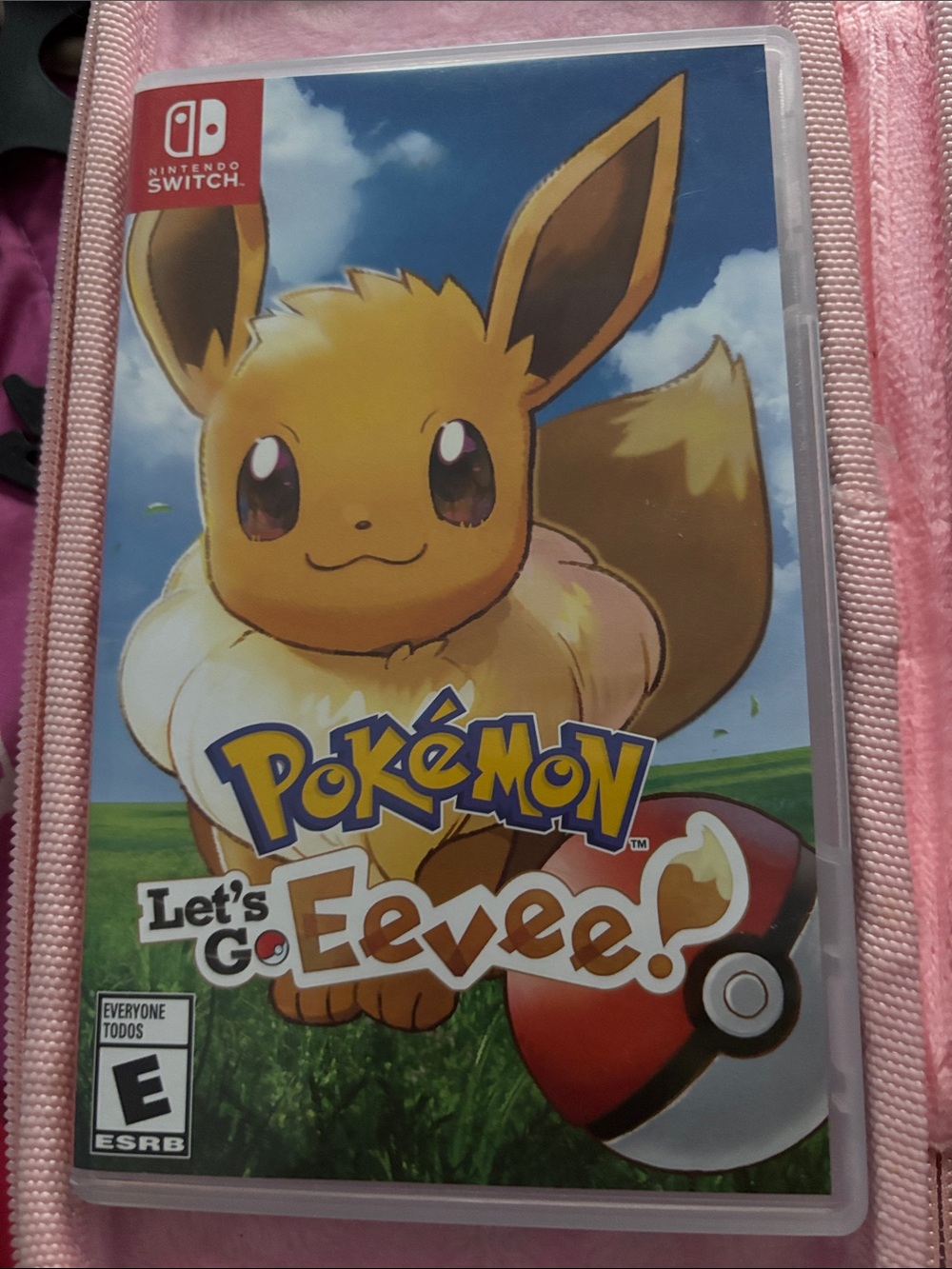 Pokémon Let’s Go Eevee ~ Nintendo switch game card